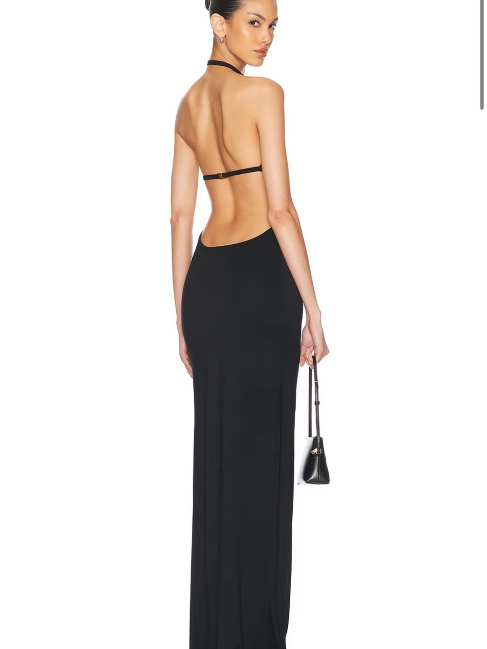 Eterne Vivian Halter Maxi Dress